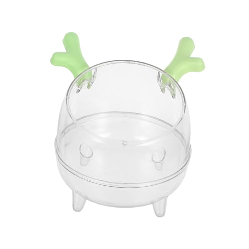 TOYANDONA Hamster Badezimmer Toilette Hamster Badesand Hamsterbad Sandbad Für Hamster Bad Für Kaninchen Das Haustier Light Green von TOYANDONA