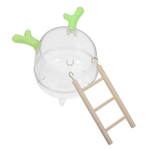 TOYANDONA Hamster Badezimmer Toilette Hamsterbadewanne Hamster-Badewannenbehälter Hamster- kleines Tierbad Hamster-Sand-Badewanne Badewannenbecken für Hamster Sandbad Becken hölzern von TOYANDONA