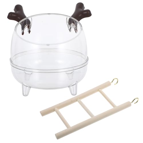 TOYANDONA Hamster Badezimmer Toilette Hamsterstaubbad Hamster Kauert Chinchilla- -badehaus Zubehör Für Haustierratten Hühnerstaubbadewanne Hamster -versteck Coffee Das Haustier von TOYANDONA
