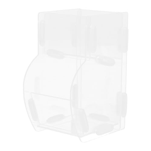 TOYANDONA Hamster Feeder Smalltiere Automatischer Spender Acryl Clear Pet Food Storage Bowl Für Zwerghamster Rennmäuse Mäuse Hedgehog (s) von TOYANDONA