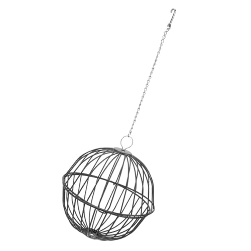 TOYANDONA Hamster Futterkäfig Hamster Futterspender Rattenkäfig Zubehör Chinchilla Ball Kaninchen Ball Heuball Heuhalter Für Kaninchen Heuraufe Für Kleintiere Kaninchen Heu von TOYANDONA