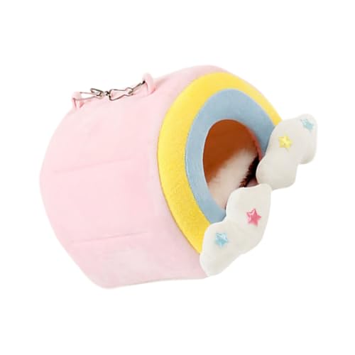 TOYANDONA Hamster Hängematte Aus Warmes Käfignest Für Kleine Haustiere Für Meerschweinchen Zubehör Und Gemütliche Rückzugsorte TOYANDONA Hamster Hängematte Aus Warmes Käfignest Für Kleine Haustiere Für Meerschweinchen Zubehör Und Gemütliche Rückzugsorte von TOYANDONA