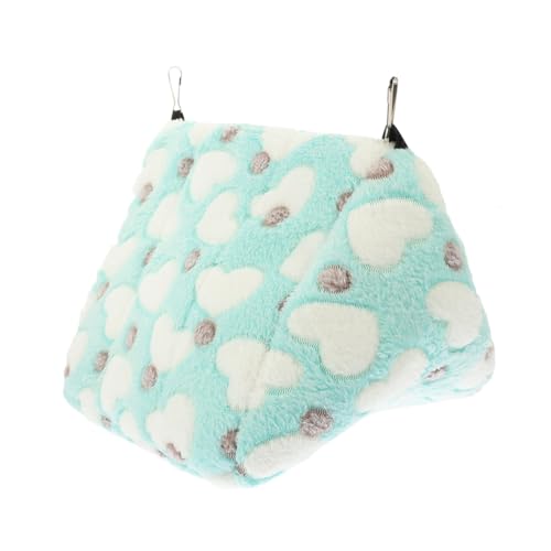 TOYANDONA Hamster Hängematte Hamster Hängebett Schlafhaus Kleintier Hamster Hängematte Vogel Schlafhütte Kleines Hamsterhaus Tragbares Hamsternest Hamsterbett Baumwolle Hellgrün TOYANDONA Hamster Hängematte Hamster Hängebett Schlafhaus Kleintier Hamster Hängematte Vogel Schlafhütte Kleines Hamsterhaus Tragbares Hamsternest Hamsterbett Baumwolle Hellgrün von TOYANDONA