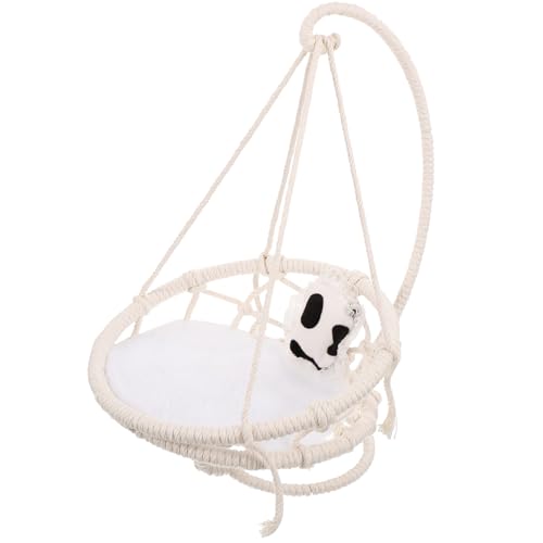 TOYANDONA Hamsterhängematte für Kleintiere Bequeme Schlafnest Hängematte aus Fleece für Meerschweinchen Hamster Chinchilla Waschbar und Langlebig für Käfige und Reptilienzubehör von TOYANDONA