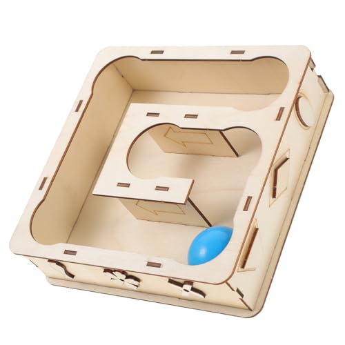 TOYANDONA Hamster Holz Tunnel Kleintier Versteck Labyrinth für Chinchillas Sicher und Langlebig Ausruhen und Verstecken Einfache Geräumiges Design TOYANDONA Hamster Holz Tunnel Kleintier Versteck Labyrinth für Chinchillas Sicher und Langlebig Ausruhen und Verstecken Einfache Geräumiges Design von TOYANDONA