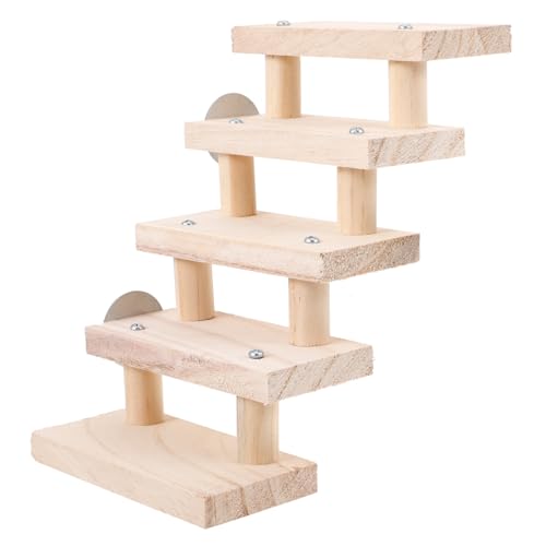 TOYANDONA Hamster Kletterleiter Hundespielzeug Katzen Und Rattenspielzeug Meerschweinchen Frettchen Schildkrötenhaus Schildkrötenzubehör Leitern Hasen Und Hamsterkäfigleiter von TOYANDONA