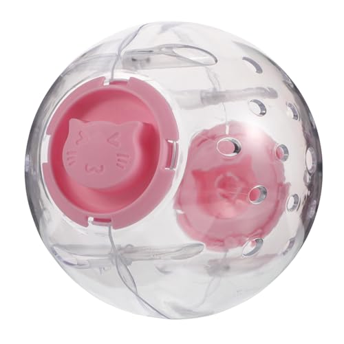 TOYANDONA Hamster Laufball Hamsterspielzeug Hamster-fitnessball Für Den Hamsterspielplatz Hamster Laufrad Rattenspielzeug Für Hausratten Hamsterzubehör Für Käfige Plastik Rosa TOYANDONA Hamster Laufball Hamsterspielzeug Hamster-fitnessball Für Den Hamsterspielplatz Hamster Laufrad Rattenspielzeug Für Hausratten Hamsterzubehör Für Käfige Plastik Rosa von TOYANDONA