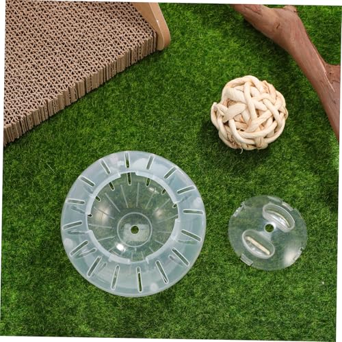 TOYANDONA Hamster Laufkugel Transparent mit Belüftung Leicht Rollender Joggingball für Zwerghamster und Kleintiere Atmungsaktives Einfach zu Reinigendes Haustier Trainingsspielzeug TOYANDONA Hamster Laufkugel Transparent mit Belüftung Leicht Rollender Joggingball für Zwerghamster und Kleintiere Atmungsaktives Einfach zu Reinigendes Haustier Trainingsspielzeug von TOYANDONA