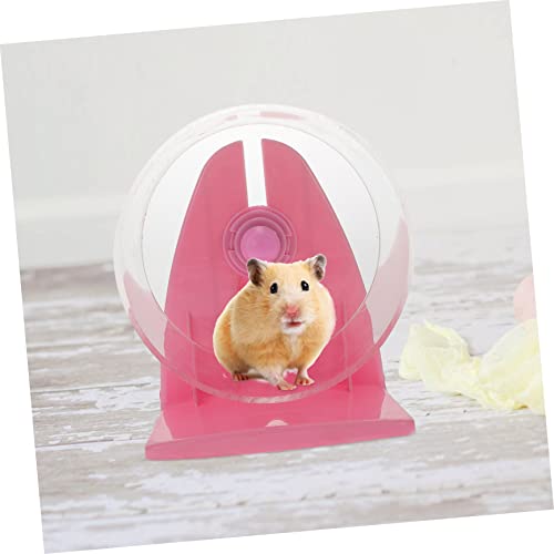 TOYANDONA Hamster Laufrad Transparent mit Halterung Langlebiges Geräuscharmes Laufrad für Kleintiere rutschfest Leicht zu Reinigen Hamster Trainingszubehör für Aktives Haustiervergnügen TOYANDONA Hamster Laufrad Transparent mit Halterung Langlebiges Geräuscharmes Laufrad für Kleintiere rutschfest Leicht zu Reinigen Hamster Trainingszubehör für Aktives Haustiervergnügen von TOYANDONA