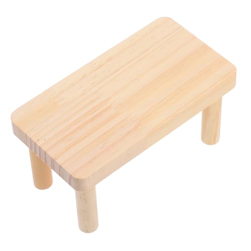 TOYANDONA Hamster Massivholz Plattform Stall Meerschweinchen Spielplatz Streu Rennmaus Plüsch Meerschweinchen Tunnel Haustier Spielständer Hängematten Hamsterkäfig Plattform Frettchen Tier von TOYANDONA