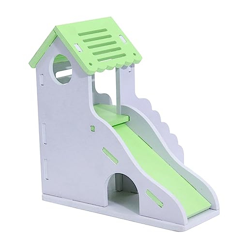 TOYANDONA Hamster Nest Farbige Hütte für Kleine Haustiere Bewegliches Spielhaus Schlafplatz für Hamster und Mäuse Grünes Design Langlebig und Einfach zu Reinigen TOYANDONA Hamster Nest Farbige Hütte für Kleine Haustiere Bewegliches Spielhaus Schlafplatz für Hamster und Mäuse Grünes Design Langlebig und Einfach zu Reinigen von TOYANDONA