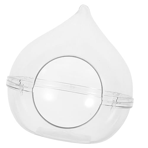 TOYANDONA Hamster Sand Bath House Transparent Acrylic Sand Container for Hamsters Chinchillas Small Pets Multi Functional Design for Bathing and Resting TOYANDONA Hamster Sand Bath House Transparent Acrylic Sand Container for Hamsters Chinchillas Small Pets Multi Functional Design for Bathing and Resting von TOYANDONA