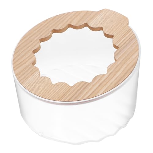 TOYANDONA Hamster Sandbad Badewanne aus Transparentem Vielseitig Nutzbar für Kleine Haustiere Wie Hamster Mäuse Chinchillas mit Glatten Kanten für Sichere Fellpflege und Einfache Reinigung von TOYANDONA