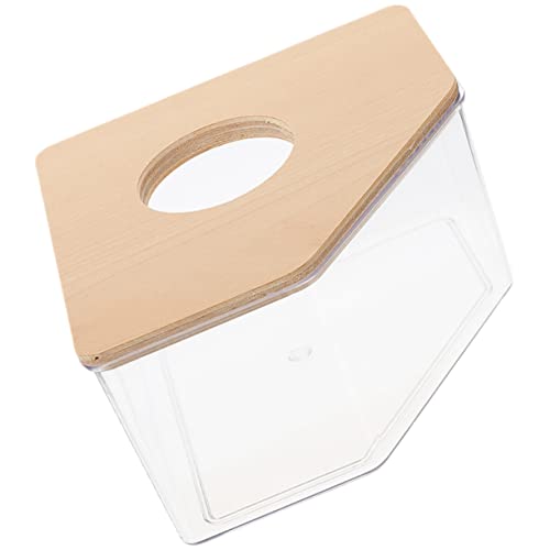 TOYANDONA Hamster Sandbad Box Transparente Badewanne für Chinchilla Meerschweinchen und Rennmäuse Langlebig für Kreatives Design TOYANDONA Hamster Sandbad Box Transparente Badewanne für Chinchilla Meerschweinchen und Rennmäuse Langlebig für Kreatives Design von TOYANDONA
