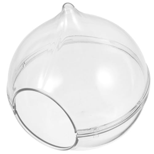 TOYANDONA Hamster Sandbad Box Transparenter Badebereich Für Kleine Multifunktional Sandbad Oder Toilette Hygienisch Reinigen Für Hamster von TOYANDONA