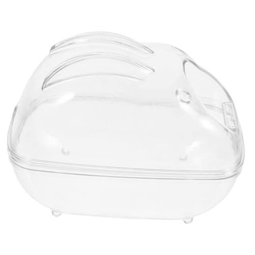 TOYANDONA Hamster Sandbadewanne Für Kleintiere Transparentes Spritzwassergeschütztes Design Acrylmaterial Und Langlebig Für Hamster Meerschweinchen Und Chinchillas TOYANDONA Hamster Sandbadewanne Für Kleintiere Transparentes Spritzwassergeschütztes Design Acrylmaterial Und Langlebig Für Hamster Meerschweinchen Und Chinchillas von TOYANDONA