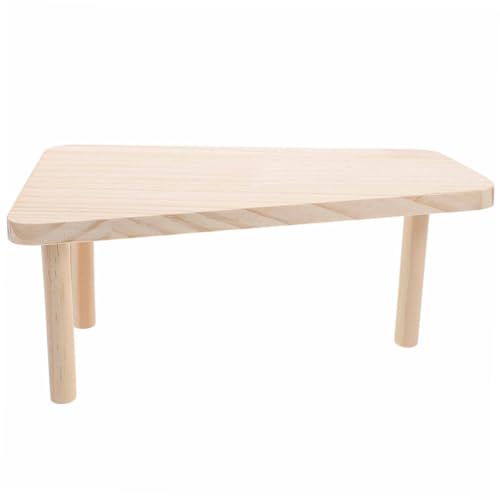 TOYANDONA Hamster Sprungplattform Aus Holz Für Käfigzubehör Multifunktionale Holzplattform Für Chinchillas Ratten Und Andere Kleintiere Fördert Bewegung Und Sicher von TOYANDONA