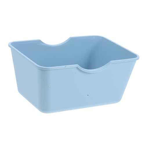 TOYANDONA Hamster Toilette Hamster bei Hamster Badewanne Hochdesign Hamster Tierbedarf für Hamster Erhöhte Tier Toilette Hamsterbad Lebensraum für Ratten kleine Tierverstecke Abs Sky-Blue TOYANDONA Hamster Toilette Hamster bei Hamster Badewanne Hochdesign Hamster Tierbedarf für Hamster Erhöhte Tier Toilette Hamsterbad Lebensraum für Ratten kleine Tierverstecke Abs Sky-Blue von TOYANDONA