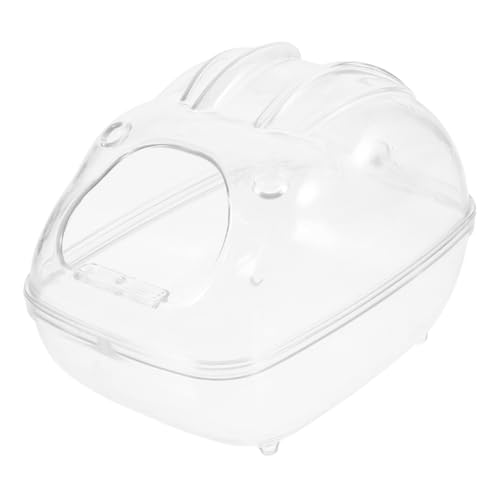 TOYANDONA Hamster Toilette Und Sandbad Transparente Badewanne Für Hamster Ratten Und Andere Kleintiere Zu Reinigen Und Langlebig Für Hygienische Haltung TOYANDONA Hamster Toilette Und Sandbad Transparente Badewanne Für Hamster Ratten Und Andere Kleintiere Zu Reinigen Und Langlebig Für Hygienische Haltung von TOYANDONA