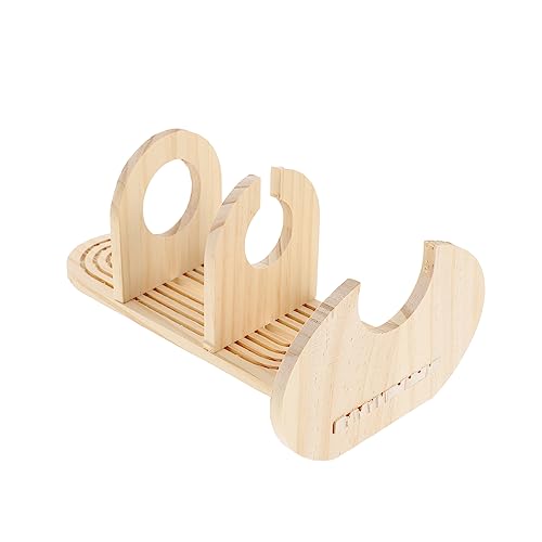 TOYANDONA Hamster Trinkflasche mit Holzständer Auslaufsicherer Wasserflaschenhalter für Zwerghamster und Kleintiere Stabiler Wasserspender Platzsparend Bedienen TOYANDONA Hamster Trinkflasche mit Holzständer Auslaufsicherer Wasserflaschenhalter für Zwerghamster und Kleintiere Stabiler Wasserspender Platzsparend Bedienen von TOYANDONA