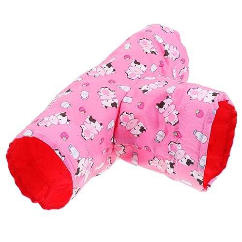 TOYANDONA Hamster Tunnel Haus aus Atmungsaktivem Bequemes Versteck für Kleintiere für Meerschweinchen und Hamster Sicher und Langlebig Ruheplatz und TOYANDONA Hamster Tunnel Haus aus Atmungsaktivem Bequemes Versteck für Kleintiere für Meerschweinchen und Hamster Sicher und Langlebig Ruheplatz und von TOYANDONA