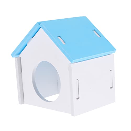 TOYANDONA Hamster Versteckhaus aus Bissbeständigem Schlaf Spielhaus für Hamster Chinchillas Langlebig Sicher Unterhaltsam für Kleintiere von TOYANDONA