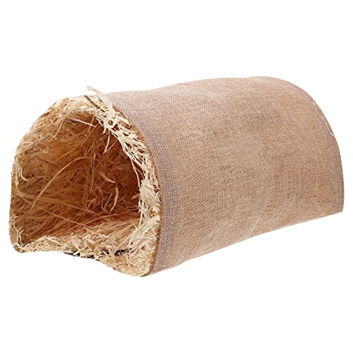 TOYANDONA Hamster Tunnel Haus für Kleine Tiere Faltbarer Spieltunnel Schlafnest und Versteck für Kaninchen Meerschweinchen und Hamster Warmes und Sicheres Nest für Spiel und TOYANDONA Hamster Tunnel Haus für Kleine Tiere Faltbarer Spieltunnel Schlafnest und Versteck für Kaninchen Meerschweinchen und Hamster Warmes und Sicheres Nest für Spiel und von TOYANDONA