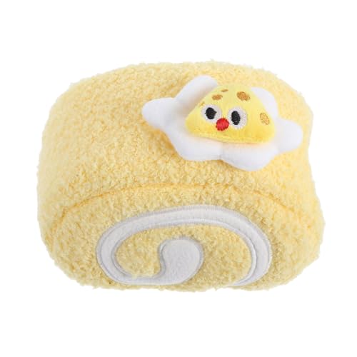 TOYANDONA Hamster Winterbett Schweizer Roll Hassout Baumwoll Nest Ratte Hamster Warmes Bett Für Kleine Haustiere Hamster Unterkunft Hamsterzubehör von TOYANDONA