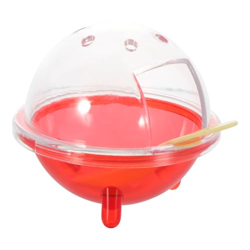 TOYANDONA Hamsterbadewanne Für Kleintiere Hygienisches Hamsterbadezimmer Aus Hochwertigem Praktische Badewanne Und Toilette Für Pflege Und Reinigung von TOYANDONA
