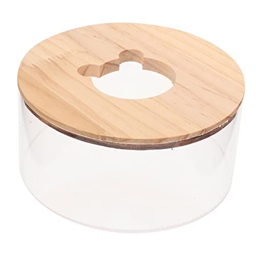 TOYANDONA Hamstersandbadebox Aus Hamstersand-Toilette Für Kleintierbaden Kompaktes Spielzeug Für Hamster Und Ratten Mit Deckel Für Kleine Haustiere TOYANDONA Hamstersandbadebox Aus Hamstersand-Toilette Für Kleintierbaden Kompaktes Spielzeug Für Hamster Und Ratten Mit Deckel Für Kleine Haustiere von TOYANDONA