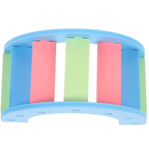 TOYANDONA Hamsterbrücke aus Robustem Material Farbige Kletterbrücke für Hamster Meerschweinchen und Chinchillas Platzsparendes Kleintier Zubehör für Käfig und Freigehege Einfach zu Reinigen TOYANDONA Hamsterbrücke aus Robustem Material Farbige Kletterbrücke für Hamster Meerschweinchen und Chinchillas Platzsparendes Kleintier Zubehör für Käfig und Freigehege Einfach zu Reinigen von TOYANDONA