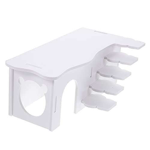 TOYANDONA Hamsterhaus Mit Leiter Rückzugsort Für Hamster Und Meerschweinchen Spielzeug Für Kleine Tiere Verstecktes Schlafnest Einfach Zu Reinigen Für Lebhafte Haustiere von TOYANDONA