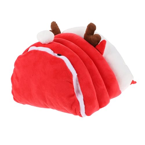 TOYANDONA Hamsterhöhle Warmes Haustiernest für Kleine Tiere Winter Kuschelnest Meerschweinchen Schlafhaus Nest für Zwergkaninchen Kaninchen Kleintiere TOYANDONA Hamsterhöhle Warmes Haustiernest für Kleine Tiere Winter Kuschelnest Meerschweinchen Schlafhaus Nest für Zwergkaninchen Kaninchen Kleintiere von TOYANDONA