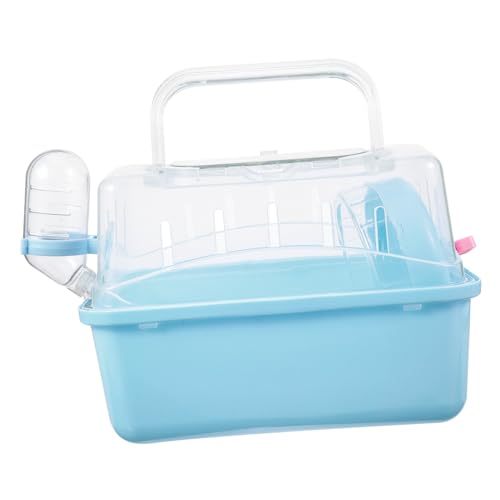 TOYANDONA Hamsterkäfig Für Reisen Tragetasche Für Kleine Haustiere Stabiler Kunststoff Kompakte Transportkäfig Mit Bewegungsfreiheit Für Hamster Und Zwerghamster TOYANDONA Hamsterkäfig Für Reisen Tragetasche Für Kleine Haustiere Stabiler Kunststoff Kompakte Transportkäfig Mit Bewegungsfreiheit Für Hamster Und Zwerghamster von TOYANDONA