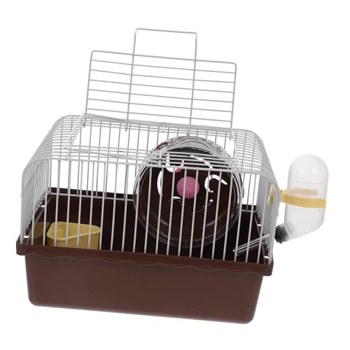 TOYANDONA Hamsterkäfig Zubehör Kleiner Hamster Reisekäfig Multifunktionaler Hamster Reiseträger Transportgehege Haustierkäfig Tragbarer Träger Tier Chinchilla Träger Braune Abs TOYANDONA Hamsterkäfig Zubehör Kleiner Hamster Reisekäfig Multifunktionaler Hamster Reiseträger Transportgehege Haustierkäfig Tragbarer Träger Tier Chinchilla Träger Braune Abs von TOYANDONA