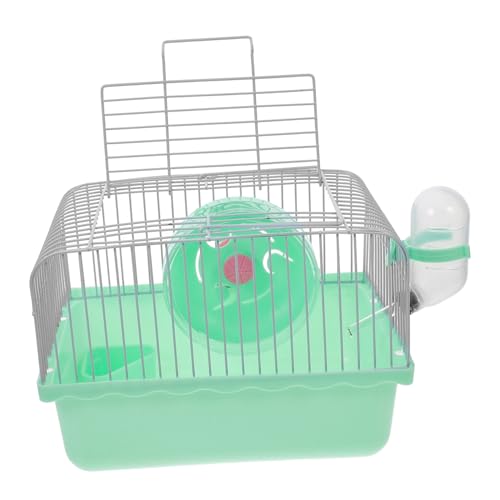 TOYANDONA Reise Hamsterkäfig Tragbar Mit Wasserflasche Für Hamster Chinchillas Und Kleine Vögel Atmungsaktive Transportbox Geräumiger Käfig Für Reisen Und Tierarztbesuche TOYANDONA Reise Hamsterkäfig Tragbar Mit Wasserflasche Für Hamster Chinchillas Und Kleine Vögel Atmungsaktive Transportbox Geräumiger Käfig Für Reisen Und Tierarztbesuche von TOYANDONA