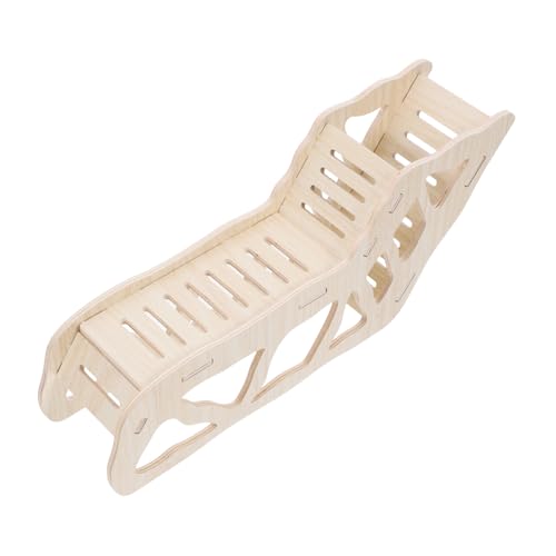 TOYANDONA Hamsterleiter aus Holz für Kleintiere Stabile Kletterleiter mit Versteck Robustes Holzspielzeug für Hamster Zwerghamster und Kleine Nager Fördert Bewegung und Wohlbefinden im TOYANDONA Hamsterleiter aus Holz für Kleintiere Stabile Kletterleiter mit Versteck Robustes Holzspielzeug für Hamster Zwerghamster und Kleine Nager Fördert Bewegung und Wohlbefinden im von TOYANDONA