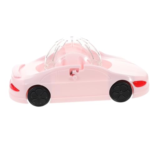 TOYANDONA Hamsterrad Auto Form mit Belüftung Verstellbare Übungsmodi für Kleintiere Laufkugel für Aeroben Ausgleich und Einfache von TOYANDONA