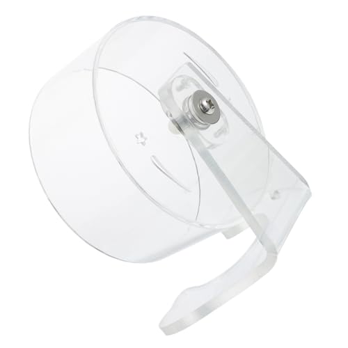 TOYANDONA Hamsterrad Transparent Geräuschloses Kleintierlaufrad mit Ständer Silent Exercise Wheel für Hamster Mäuse Kleintiere Cage Zubehör TOYANDONA Hamsterrad Transparent Geräuschloses Kleintierlaufrad mit Ständer Silent Exercise Wheel für Hamster Mäuse Kleintiere Cage Zubehör von TOYANDONA