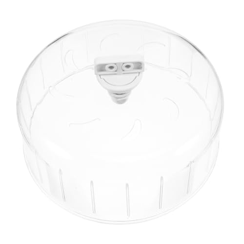 TOYANDONA Hamsterrad Transparentes Igelrad Für Hamster Chinchillas Und Andere Kleintiere Hochwertiges Hamster Zubehör Für Spielspaß von TOYANDONA