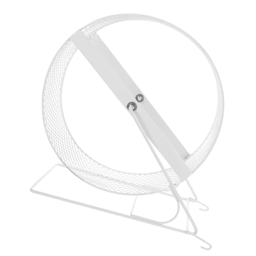 TOYANDONA Hamsterrad aus Geräuschloses Laufrad für Kleintiere für Hamster Rennmäuse und Sicheres und Design für Spielspaß von TOYANDONA