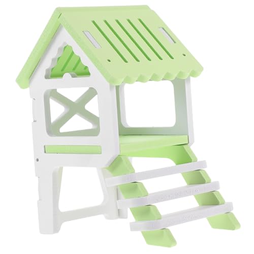 TOYANDONA Hamsterversteck aus PVC mit Leiter Großes Nagerhaus für Hamster Meerschweinchen Rennmäuse mit Schlaf und Ruhebereich Beißfestes Sicheres Kleintierzubehör Geeignet für Kleine TOYANDONA Hamsterversteck aus PVC mit Leiter Großes Nagerhaus für Hamster Meerschweinchen Rennmäuse mit Schlaf und Ruhebereich Beißfestes Sicheres Kleintierzubehör Geeignet für Kleine von TOYANDONA