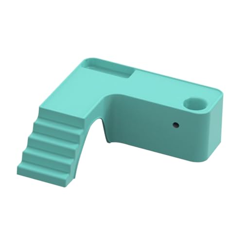 TOYANDONA Hamsterzubehör für Käfige Hamster Hamster Spielplatz Plattform für kleine Tiere aus Holz Plattformen für Hamster Hamsterkäfigleiter Hamster-Holzplattform Abs Sky-Blue von TOYANDONA