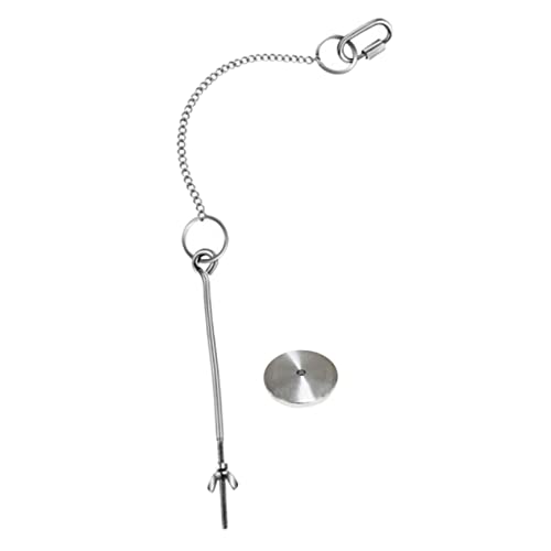 TOYANDONA Hanging Feeder Hühnerfutter Vogelfütterer hängender Gemüse-Obst-Futterspender Futterspender für Hühner Hanging Chicken Veggie Rack hängen Hähnchen-Gemüse-Spieß Rostfreier von TOYANDONA
