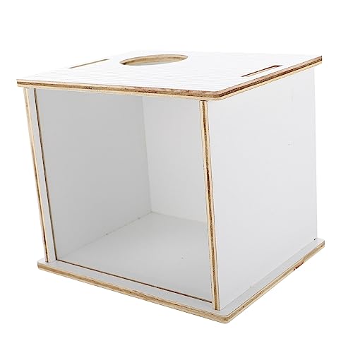 TOYANDONA Haushalts Sandbad für Hamster und Chinchillas Multifunktionale Badewanne aus Holz mit Design für Kleine Haustiere Sicher Reinigen TOYANDONA Haushalts Sandbad für Hamster und Chinchillas Multifunktionale Badewanne aus Holz mit Design für Kleine Haustiere Sicher Reinigen von TOYANDONA