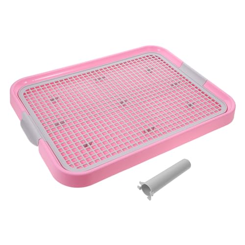 TOYANDONA Haustier Aus Kunststoff Welpen Töpfchen Mit Rutsch Design Rosa Zu Reinigen Für Indoor Nutzung Sicher Und Hygienisch Für Kleine TOYANDONA Haustier Aus Kunststoff Welpen Töpfchen Mit Rutsch Design Rosa Zu Reinigen Für Indoor Nutzung Sicher Und Hygienisch Für Kleine von TOYANDONA