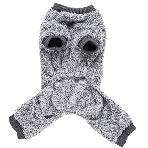 TOYANDONA Haustier Bademantel Kleidung Pyjama Entzückendes Hundekostüm Haushalts Welpenkostüm Welpenbedarf Bequemes Welpenkostüm Dekoratives Welpenkleidungsstück Pelziges von TOYANDONA