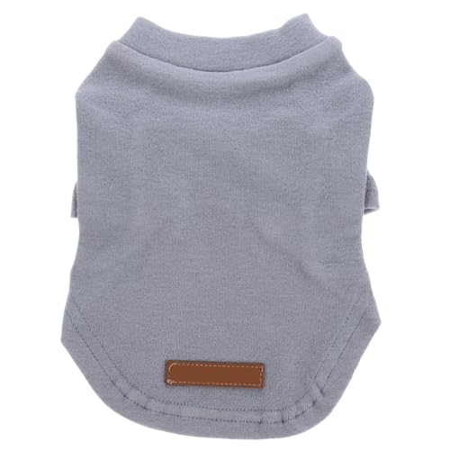 TOYANDONA Haustier Baumwollshirt für Atmungsaktive Kleidung für Kleine und Mittelgroße Haustiere Einfarbig Bequem und Langlebig für Besondere Anlässe und Outdoor Aktivitäten TOYANDONA Haustier Baumwollshirt für Atmungsaktive Kleidung für Kleine und Mittelgroße Haustiere Einfarbig Bequem und Langlebig für Besondere Anlässe und Outdoor Aktivitäten von TOYANDONA