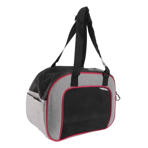 TOYANDONA Haustier Handtasche für Katzen Rot für Outdoor Aktivitäten und Langlebig mit Ausreichend für Futter und Zubehör Praktische Reisetasche TOYANDONA Haustier Handtasche für Katzen Rot für Outdoor Aktivitäten und Langlebig mit Ausreichend für Futter und Zubehör Praktische Reisetasche von TOYANDONA