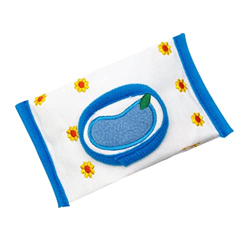 TOYANDONA Haustier Hund Hundespielzeug Hundefütterung Schnüffelkissen Haustier Snuffle Toy Plüsch schnüffelspielzeug für Hunde tröstliches für Haustiere Oxford-Stoff Weiß von TOYANDONA